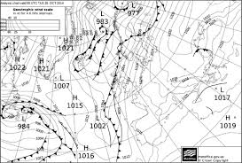 Surface Analysis Chart From Uk Meteorological Office For 28