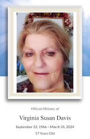 Virginia Susan Davis, 57, of...