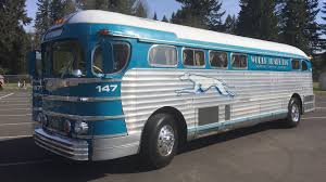 1941 Gmc Yellow Coach Greyhound Silverside Presented As Lot T146 1 At Monterey Ca Greyhound Greyhound Bus Gmc