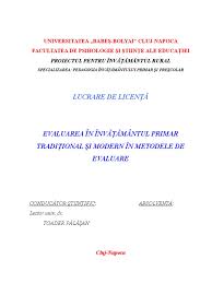 Invatamantul primar in contextul actual ,,formarea si dezvoltarea profilului moral cu dimensiune axiologica a personalitatii este o finalitate prioritara a sistemului nostru educational. Evaluarea In Invatamantul Primar Traditional Si Modern In Metodele De Evaluare Doc Doc