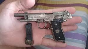 Its firearms are used worldwide for a variety of civilian, law enforcement. Vintage Pietro Beretta Cap Gun Antique Metal Steel Diecast Tin Toy Tonka Pistol Revolver Ww2 Antiques Vintage Collectibles On Carousell