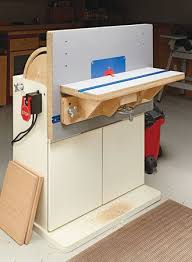 A Flip Up Top Adds A New Angle To Table Routing The Result Is A Unique Two In One Workstation For The Diy Router Table Router Table Plans Router Woodworking
