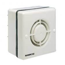 Typically the other walls of the bathroom are all internal leaving no obvious way to duct to the outside world. Manrose Classic Window Mounted Fans