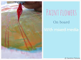 Before you can start to paint realistic flowers in acrylic you will want to spend time learning the basics. How To Paint Acrylic Flowers On Board Step By Step Painting Tutorial