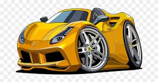 This video will show you how to draw a ferrari sports car using ms paint or a sheet of paper, a pencil and some colors. Supercar Drawing Three Wheeled Ferrari 458 Hd Png Download 849x500 3997319 Pngfind