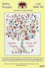 Want to discover art related to crossstitch? Bothy Threads Cross Stitch Kit Love Baby Girl 22 99 Picclick Uk