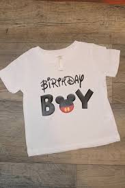 Mickey Mouse Birthday Boy T Shirt Mickey Mouse Birthday Boy Shirt Kids Graphic Tee Disney Family Shirt First Birthday Birthday Boy Shirts Mickey Mouse Birthday Disney Birthday Shirt