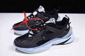 Black And White Nikes Mens Off White X Nike M2k Tekno Black Grey Light Blue Men S And Women S Size A03108 053 White Nike Shoes White Nikes Nike Shoes Outfits