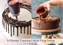 Tolak keduanya ke hujung edge kek, lalu. 14 Resepi Topping Coklat Yang Sedap Untuk Kek Biskut Brownies Atau Donat