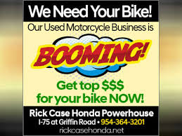 rick case powerhouse in 15701 rick case honda way davie fl 33331 cycle trader rick case powerhouse in 15701 rick case
