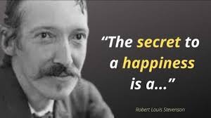 Regarder la vidéo bilingue Robert Louis Stevenson Quotes