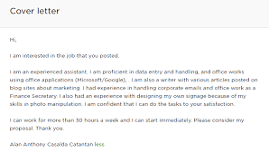 Maybe you would like to learn more about one of these? How To Write A Winning Upwork Cover Letter Sample
