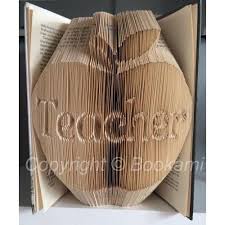 Apple For The Teacher Book Folding Pattern Book Folding Patterns And Book Book Folding Patterns Book Folding Patterns Free Book Folding Patterns Templates