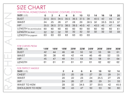 Size Guide The Boutique Prestige