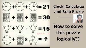 The easy solution to the clock puzzle. Clock Calculator Bulb Puzzle Answer Revealed Puzzle Brain Teaser Youtube