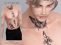 Sims 4 sims 3 sims 2 sims 1 artists. Merci S Tattoo N14