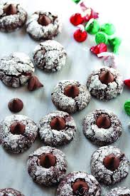 Delish Peanut Butter Blossom Cookies Easy Favorite Healthy Recipes Chocolate Crinkles Blossom Cookies Kiss Cookies