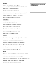 If you're considering a motorhome for your next recreational investment, asking and answering these questions can help you make a decision about. Esl Trivia Questions Pdf