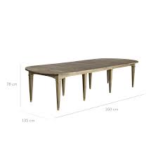 Bringing together the coolness of the metal and the warmth of the natural looking ceramic table top seamlessly.twin base structureceramics table topextendable dining. Hawkley Extendable Dining Table Oka