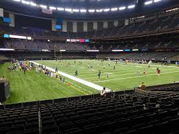Mercedes Benz Superdome View From Plaza Level 104 Vivid Seats