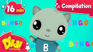Didi friends bingo 1klass lets go qoki 0559141037 ladi6 slow ride 101 deadmau5 strobe 2h r let dem talk admiral browning golden spiral cerulean veins burning with life. Bingo The Cat Song More Nursery Rhymes Kids Songs Didi Friends English 16 Minutes Youtube