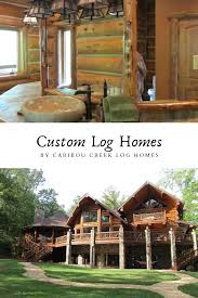 Custom Log Home Design Ideas By Caribou Creek Log Homes In 2020 Log Homes Log Home Builders Log Home Designs