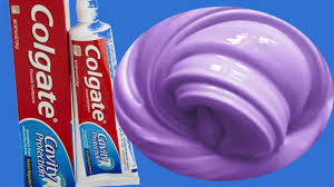 Use finger to touch slime. Slike How To Make Slime With Toothpaste And Salt