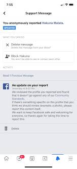 I've tried reporting the pic as inappropriate material and have texted the owner of the profile to delete my pic and he hasn't responded and facebook help isn't helping. Facebook Has A Serious Problem With Fake Names And Fake Profiles They Refuse To Do Anything About It Facebook