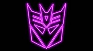 Decepticon Neon Symbol Decepticon Logo Symbols