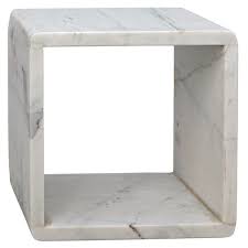 Foundation Side Table Small White Marble Accent Tables White Marble Side Table Marble Side Tables Marble Tables Design