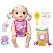 Baby Alive Baby Go Bye Bye Blonde Little Girl Toys Baby Alive Dolls Baby Doll Accessories