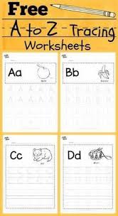 Download Free Alphabet Tracing Worksheets For Letter A To Z Suitable For Preschool Pre K Alphabet Activities Preschool Preschool Writing Preschool Worksheets