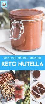 Keto Nutella Easy Homemade Sugar Free Nutella Vegan 1g Carbs Recipe Sugar Free Nutella Keto Diet Food List Keto Diet