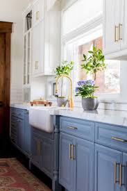 52 Luxury Farmhouse Kitchen Cabinet Design Ideas Kitchen Renovation Kitchen Remodel Blue Kitchen Cabinets