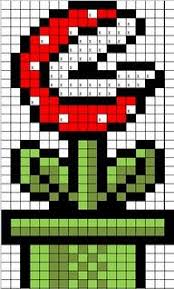 Diy Mario Bros Pixel Crochet Perler Bead Mario Mario Quilt