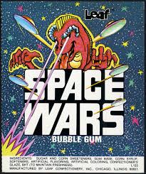Leaf S 1978 Star Wars Inspired Bubble Gum Space Wars Bubble Birthday Bubble Gum Star Wars Inspired