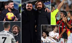 Gattuso luôn thích thú kể lại với bạn bè và báo chí rằng, trong một cơn ức giận trước trận bán kết với m.u ở champions league 2007, anh đã đâm cả một cái gattuso và người đồng đội thân thiết, pirlo. Napoli Vs Juventus Old Friends Gattuso And Pirlo Face Off In Serie A Under Pressure Daily Mail Online