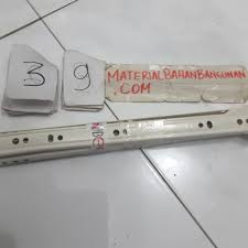 Lowongan kerja pendukung transaksi kas pegadaian. Jual Rel Laci Loker Slorokan Meja 30 Cm Stopper Roda Sliding Grendel Engsel Kota Depok Toko Citra Bangunan Tokopedia