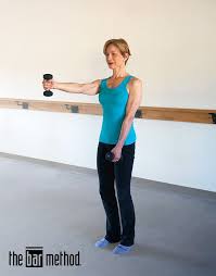 Shoulder Walks Add Definition To Your Chest Muscles While Strengthening And Aligning Your Upper Back Muscles The Barre Workout Ballet Barre Workout Bar Method