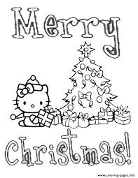 Pintables, coloring sheets, photos, free coloring books and printable pictures. Hello Kitty Xmas Tree Christmas Coloring Pages Printable