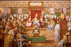Dalam mesyuarat ini hal utama yang dibincangkan adalah ajaran seorang pemimpin gereja dari iskandariah, mesir. Pengakuan Iman Nicea Konstantinopel Info Katolik