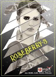 12 angel roseberry vol 3 digital printed georgette kurti catalogue surat  summer collecrion 2019