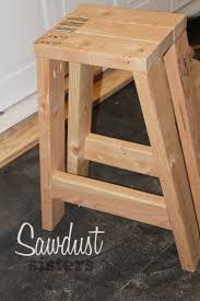 I have designed this tall adirondack bar stools, so you can add unique charm to your patio or backyard. Build A Barstool Using Only 2x4s Sawdust Sisters