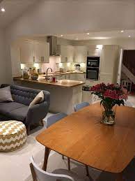 50 Astonishing Open Plan Kitchen And Living Room Design Ideas Page 4 Open Plan Kitchen Dining Living Living Room And Kitchen Design Modern Kitchen Open Plan