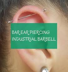 bar ear piercing industrial barbell ear piercing bar ohr piercing industrie lang bar barbell ea bar ear piercing ear piercings industrial ear piercings