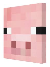Minecraft Pig Minecraft Pig Minecraft Pig Face Minecraft Bedroom
