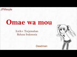 Download lagu omaewamo shindeiru lirik terjemahan 3.28mb dan streaming kumpulan lagu omaewamo shindeiru lirik hasil diatas adalah hasil pencarian dari anda omaewamo shindeiru lirik terjemahan mp3 dan menurut kami yang paling. Lagu Jepang Enak Didengar Saat Pagi 3 Omae Wa Mou Shindeiru Youtube
