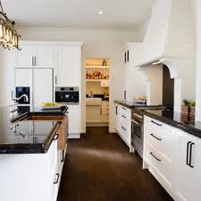 These black kitchen pulls stand out in the kitchen and gives contrast to the perfectly white cabinets. Dark Handle White Cabinets Houzz