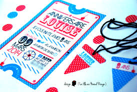 Invitation Anniversaire Fille Garcon Theme Fete Foraine Sous Forme De Ticket D Entree Carte Anniversaire Carte Invitation Anniversaire Invitation Anniversaire