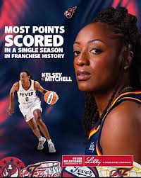 On pace to break Tamika's PPG record, too. Congrats Kelsey! : r/indianafever